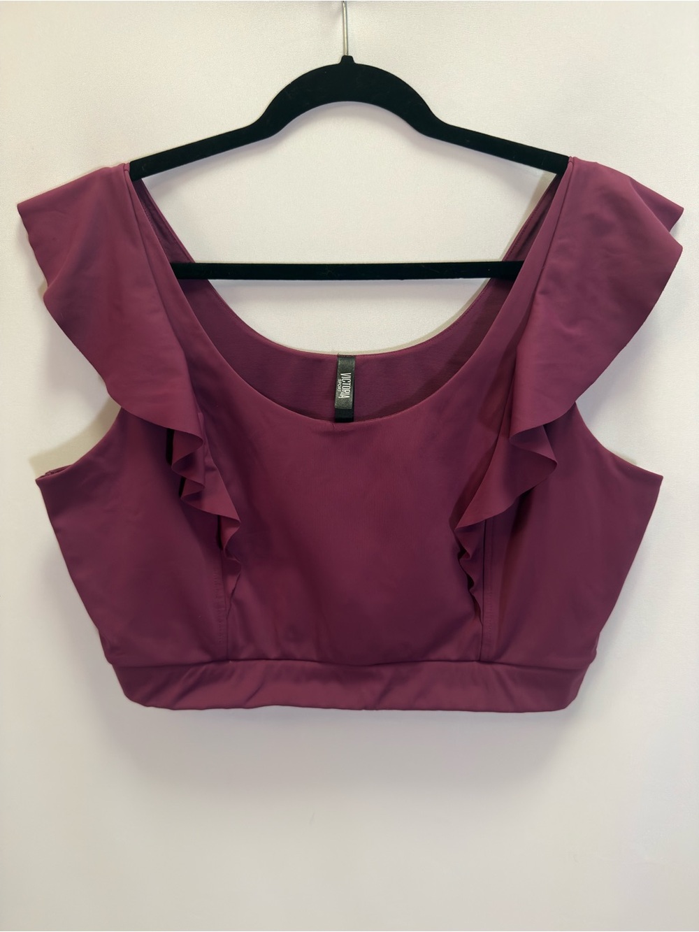 Victoria’s Secret Ruffle Sports Bra - Plum
